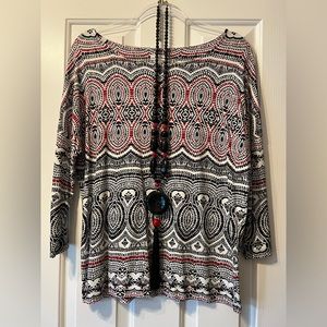 Chico’s Blouse and Necklace Set